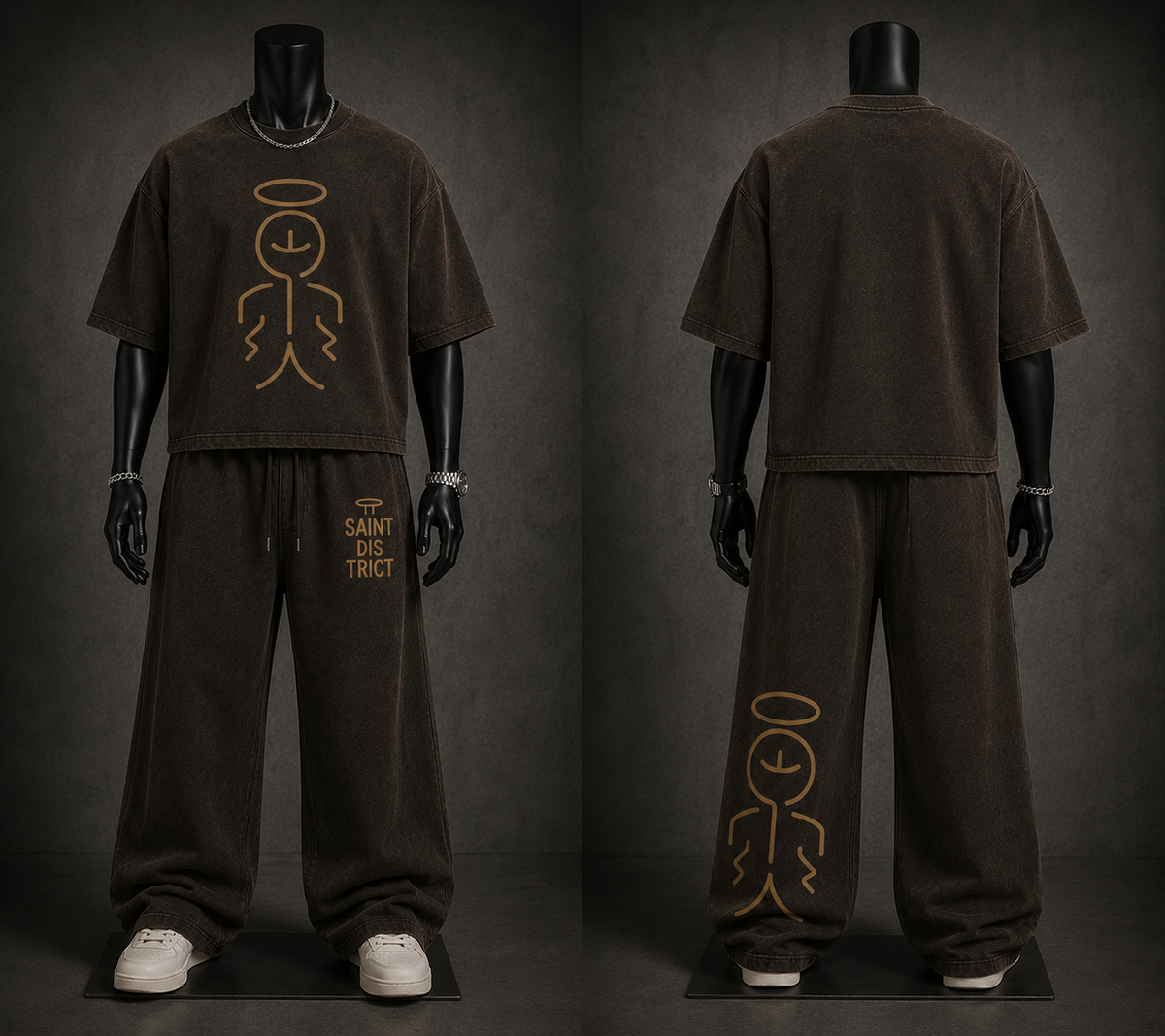 Halo Brown Tee