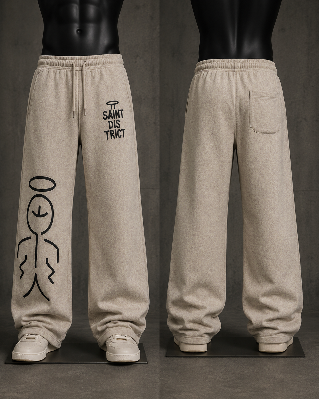 Fallen Saint-wide leg pants
