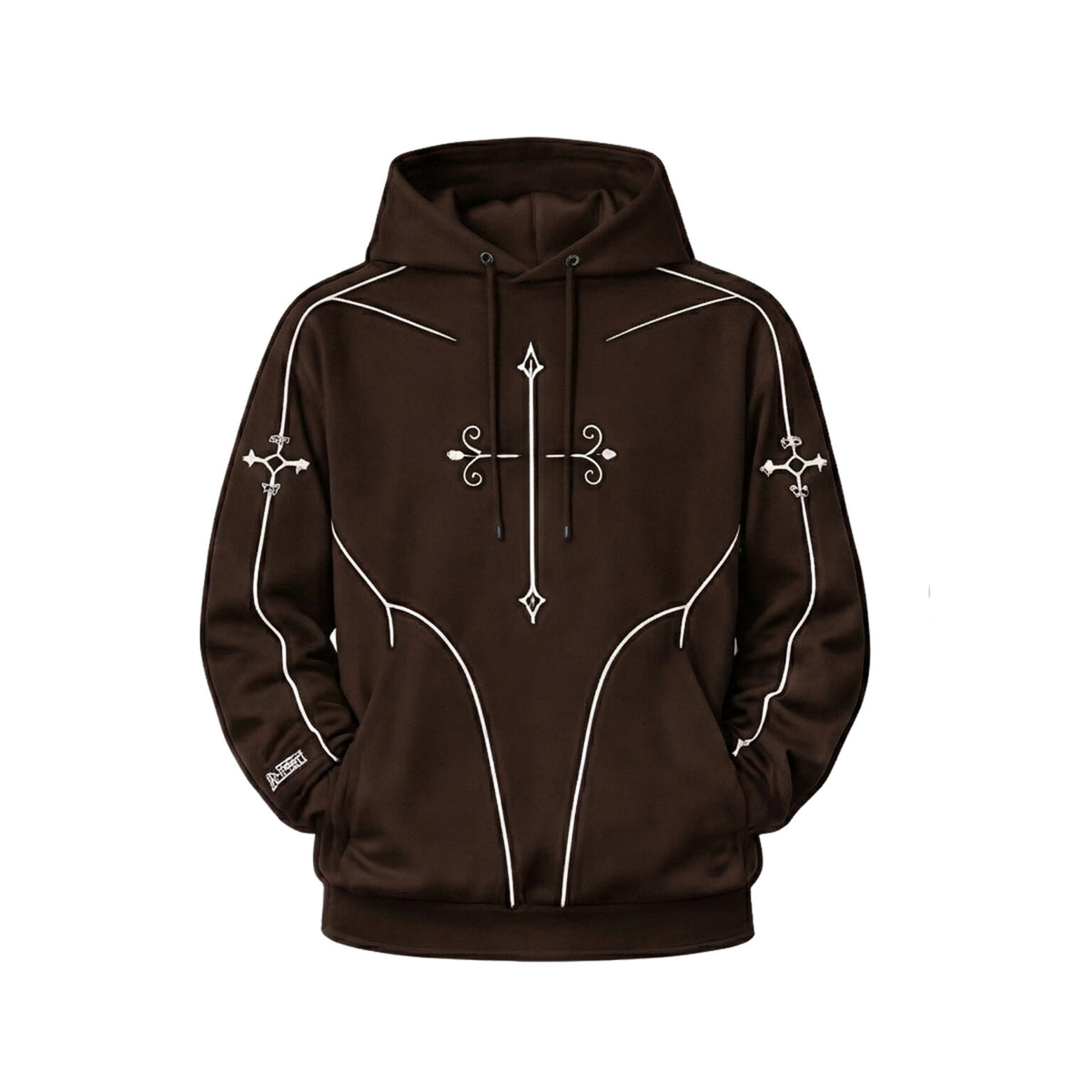 Dark Brown Hoodie