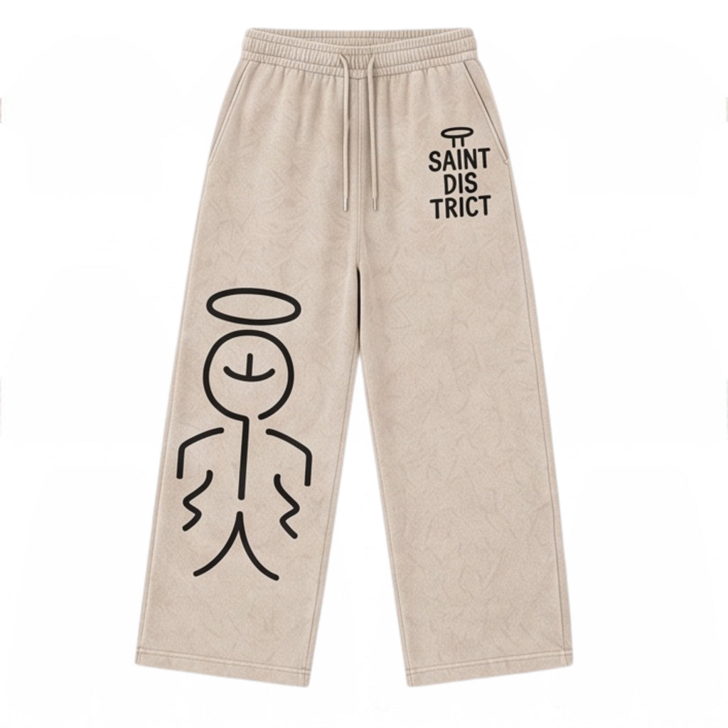 Fallen Saint-wide leg pants
