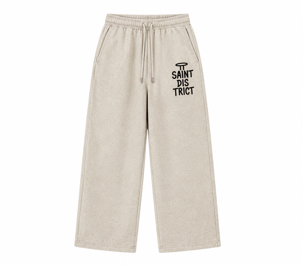 Saint District- wide leg pants