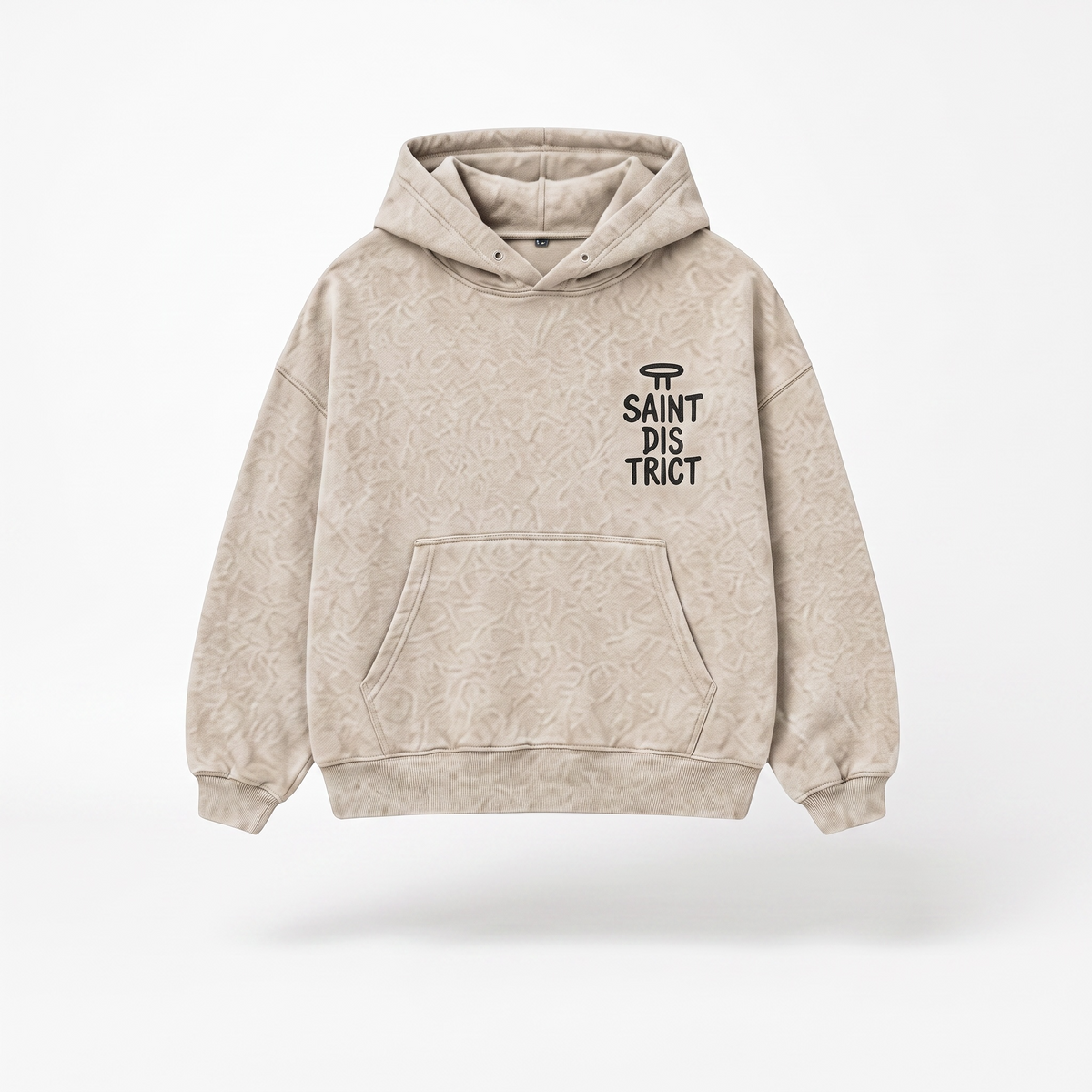 Halo Bone- White hoodie