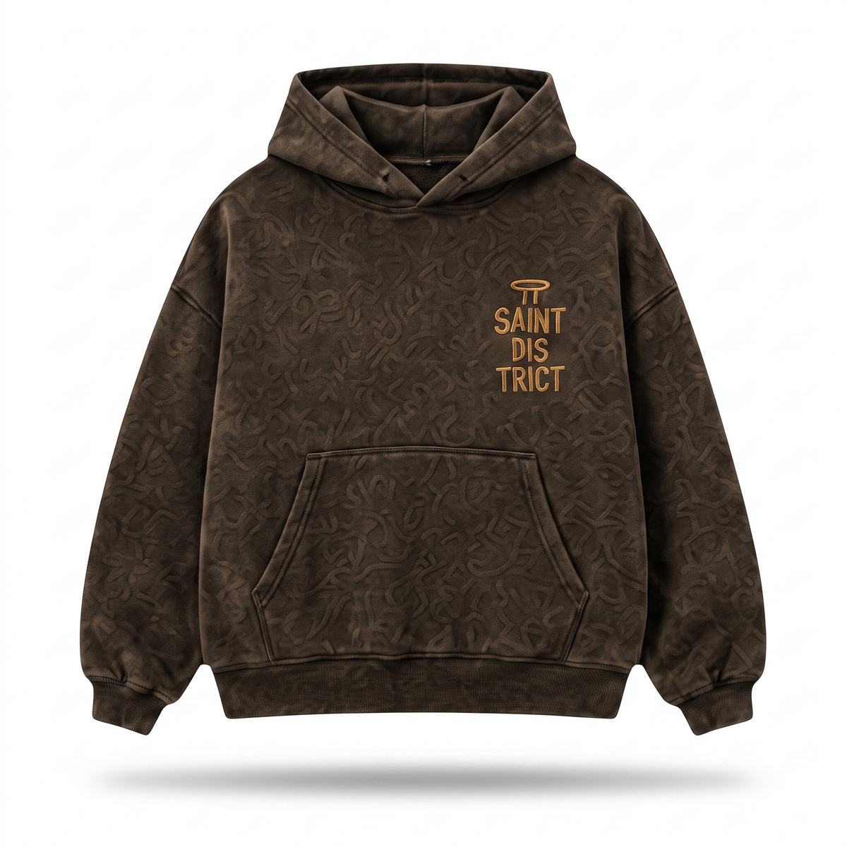 Halo-Brown Hoodie