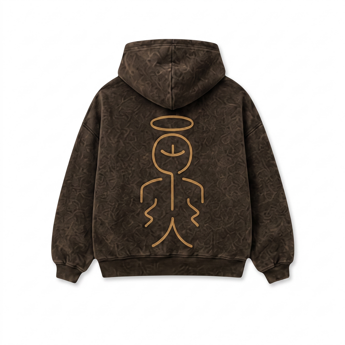 Halo-Brown Hoodie