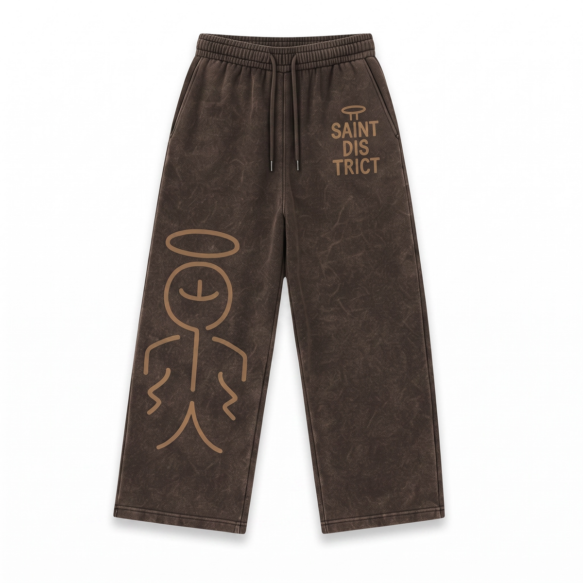 Fallen Saint- wide leg pants